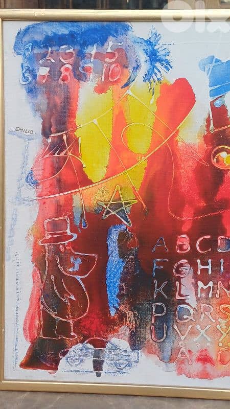 لوحة رسم زيتي اوروبية 5
