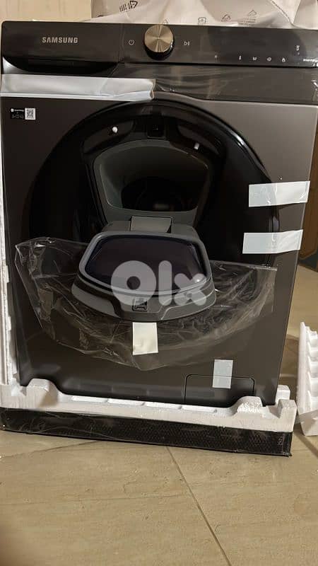 BLACK OFFER: Washer& Dryer Samsung 8kg/6kg غسالة+نشافة سامسونغ أنفرتر 1