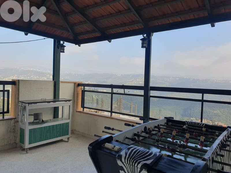 Duplex for rent in broumana دوبلكس للايجار في برمانا 0