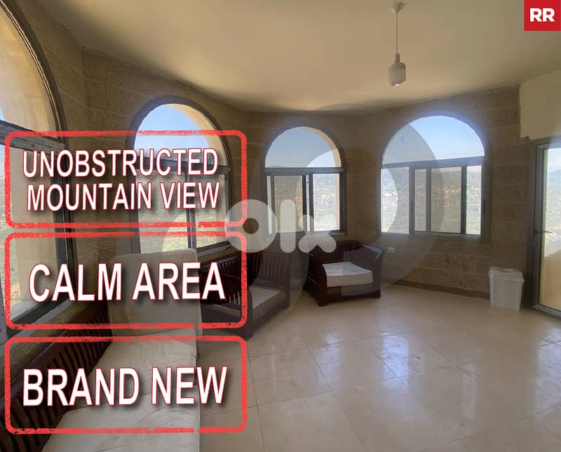 Apartment for sale in Baissour  Mountain View Calm Area REF#RR123577 ! 0