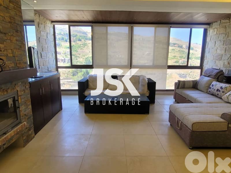 L18775-Decorated & Furnished Duplex Chalet With Mountain View For Rent 0