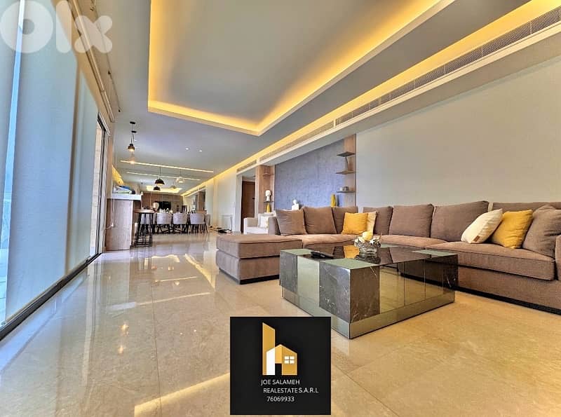 Apartment for sale  Sahel Alma 260m2 Luxury Partial Sea View/ساحل علما 0