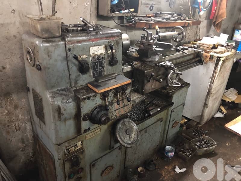 Precision Lathe Machine 1