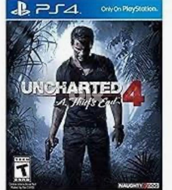 uncharted 4 ps4 and ps5 disc 0