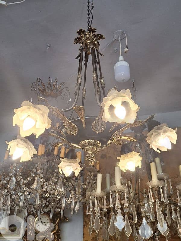 french bronze chandelier 3