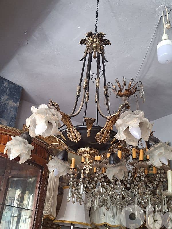 french bronze chandelier 5