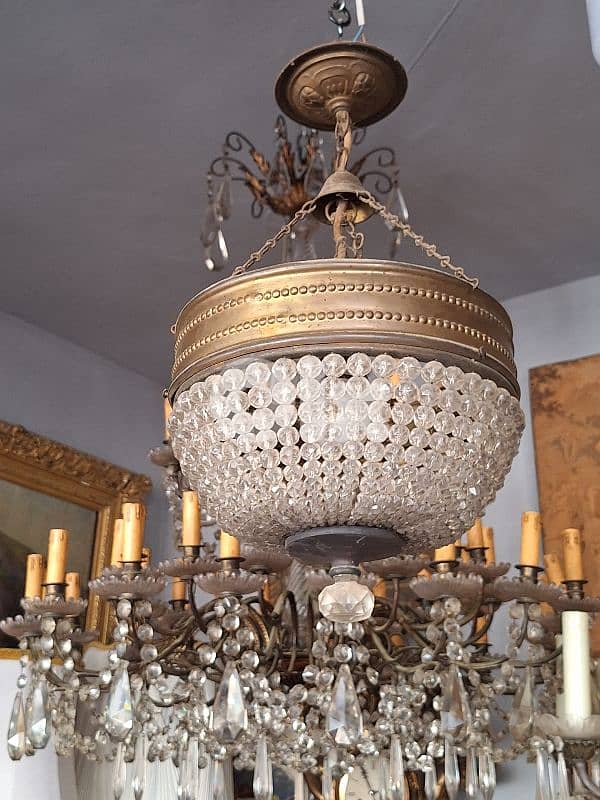 small original czech crystal chandelier 4