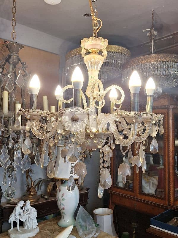 italian crystal chandelier 0