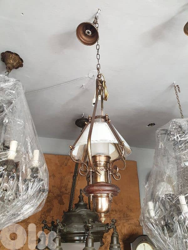 english bronze lantern 0