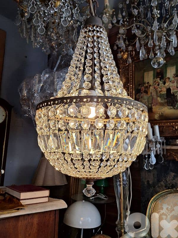 czech original crystal chandelier 0