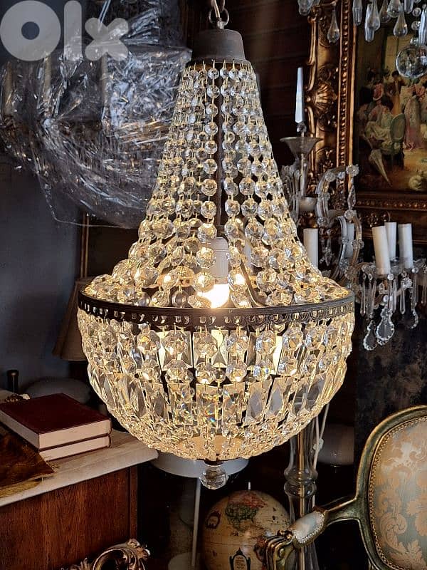 czech original crystal chandelier 2