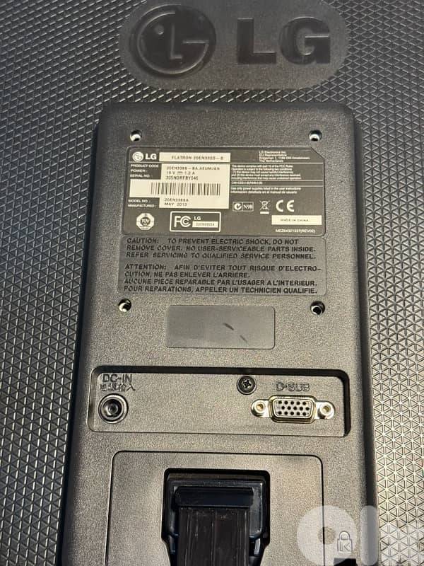 LG 20 INCH Monitor 1600 x 900 5