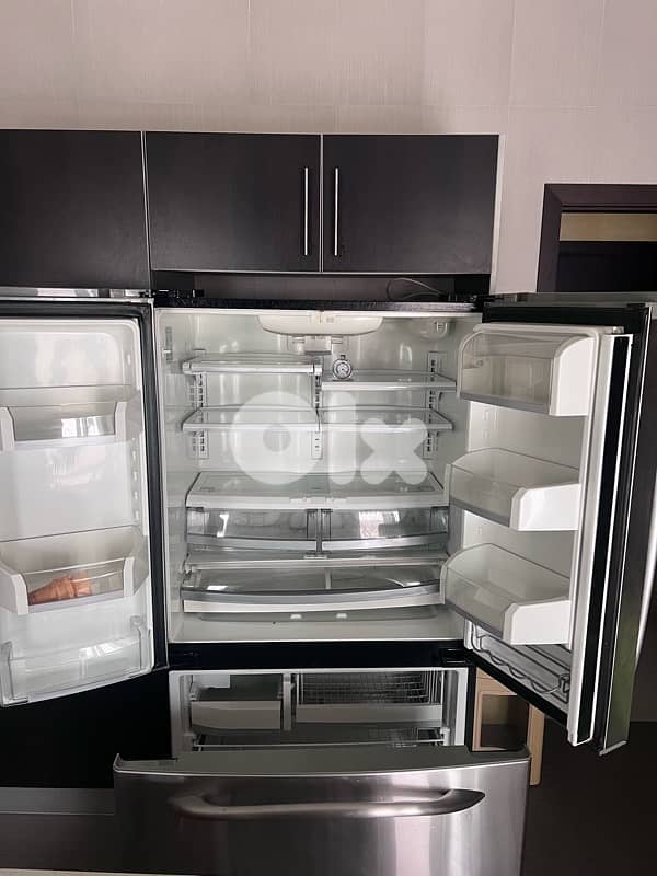 براد جنرال الكتريك GE french door refrigerator 3