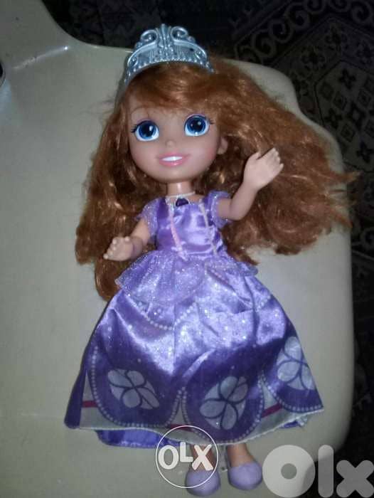 Princess SOFIA TALKING EN+FR 33Cm Mechanism Still Good Toy doll=18$ 1