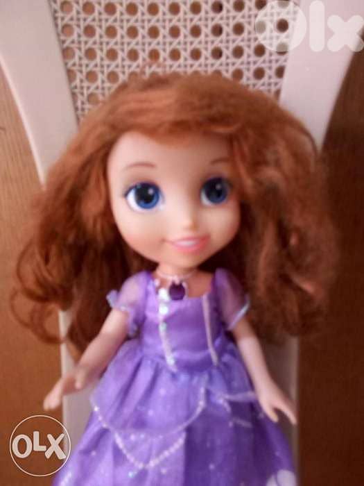 Princess SOFIA TALKING EN+FR 33Cm Mechanism Still Good Toy doll=18$ 7
