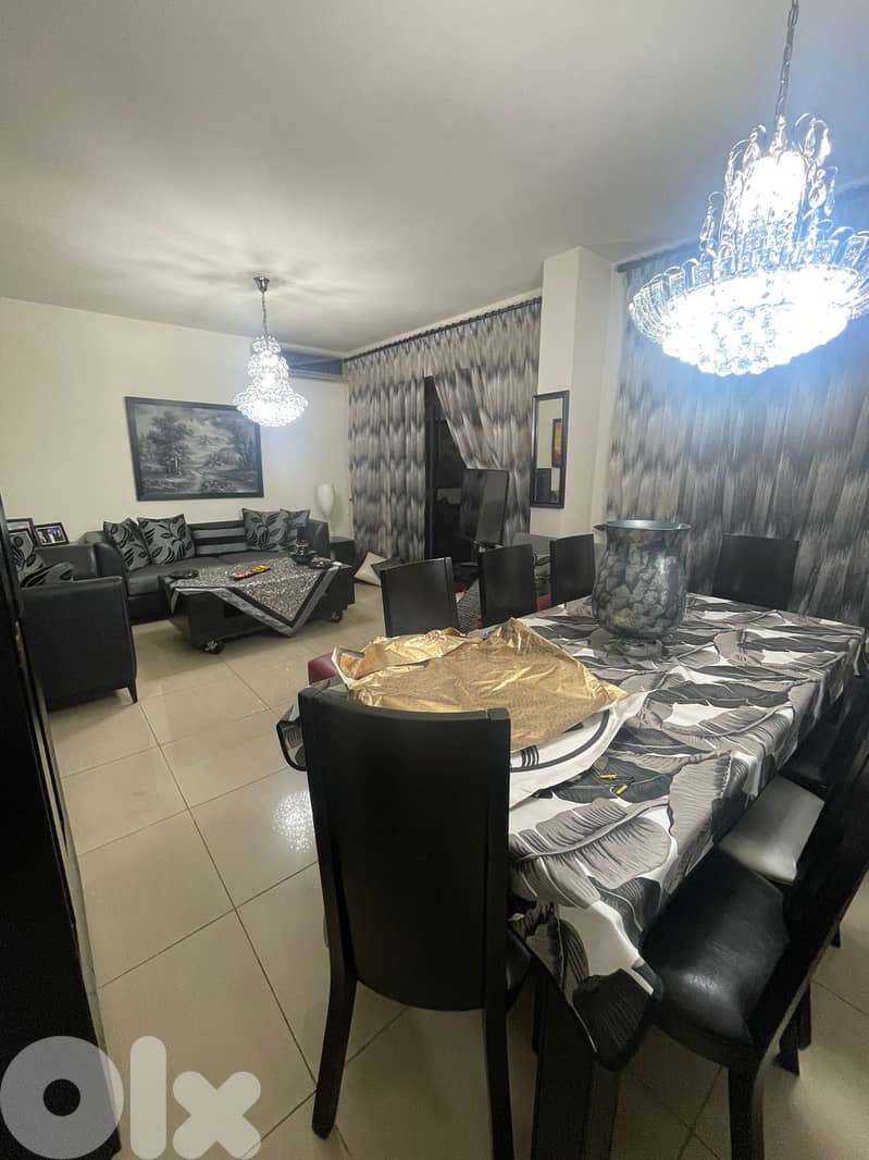 FULLY FURNISHED APARTMENT FOR SALE IN MANSOURIEH PRIME, (MA-427) 0