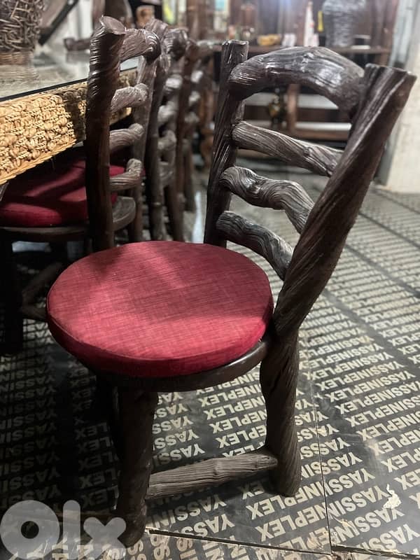 dining solid wood full 5