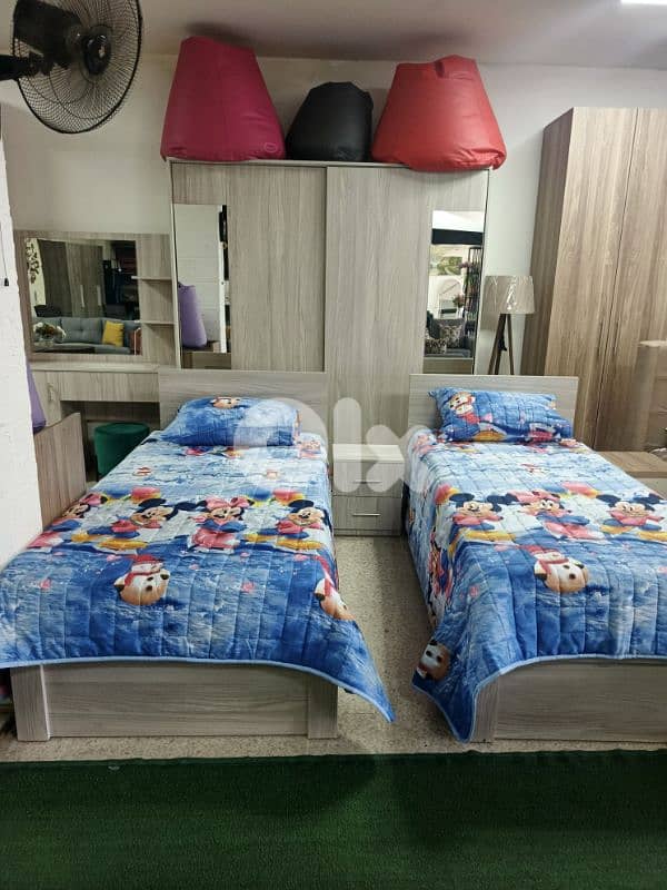 غرفة نوم مفرد full bedroom single 0