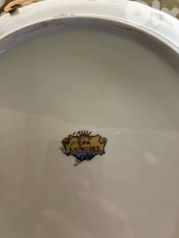 limoges plate 1