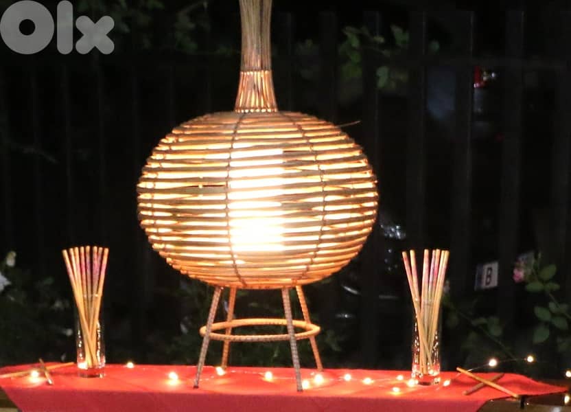Bamboo Lamp 0