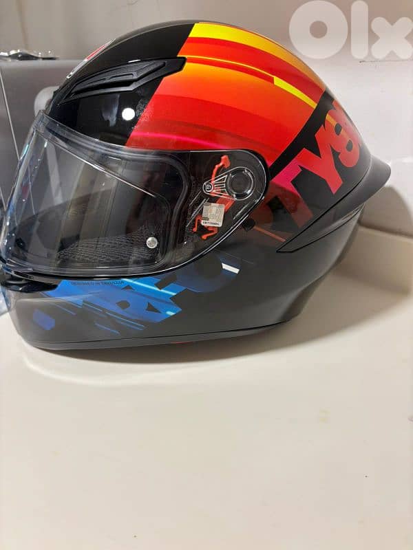 AGV new helmet + SHOEI helmet gift 2