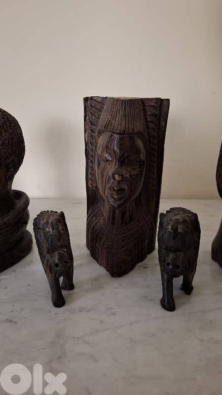 African Faces Decoration 2