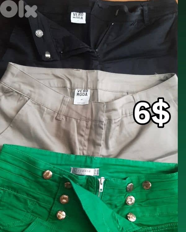 dress clothes Pant short tanoura top new and like new jeans 3