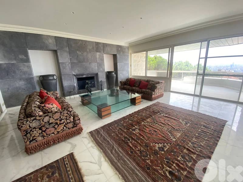 Rabieh/ Luxurious Apartment for rent -  الرابية/ شقة فاخرة للإيجار 0