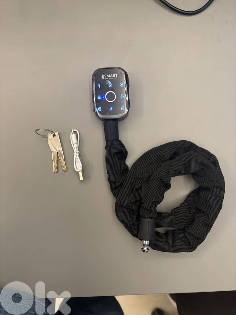 Smart Bicycle Lock | Heavy duty Weatherproof | Anti-theft Lock 0