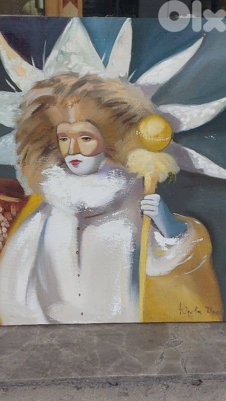 لوحة رسم زيتي روسيّة 4