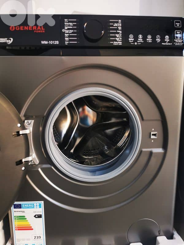 Washer General 10kg Inverter غسالة جنرال الأصلية أنفرتر 1