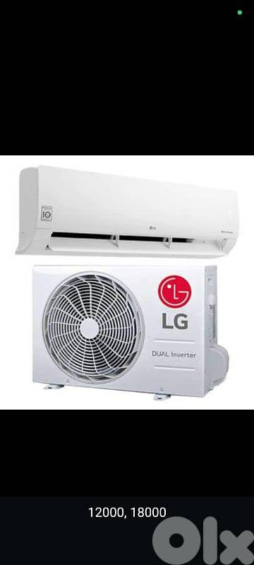 ac lg dual inverter 9000btu 12000btu 18000btu 24000btu 2