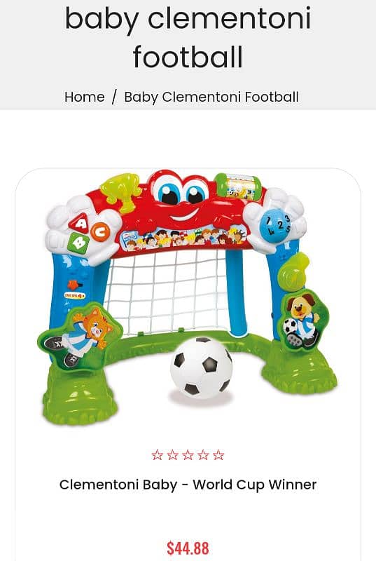 Clementoni Baby Football 2