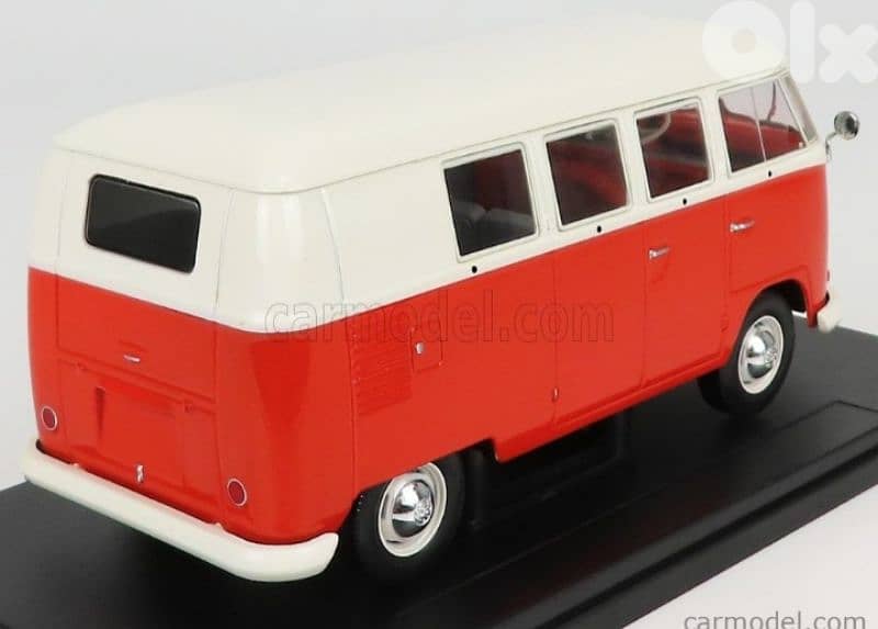 VW T1 Bus 1965 diecast car model 1;24 2