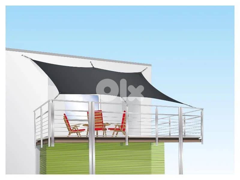 livarnohome shade sail شمسية حديقة 0