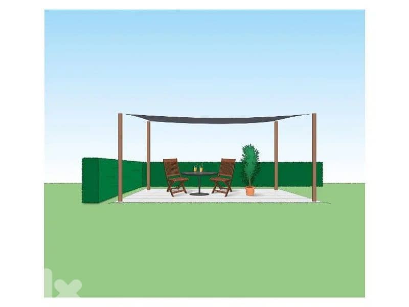 livarnohome shade sail شمسية حديقة 2
