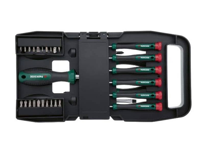 parkside مجموعة مفكات من 37 قطعة 1