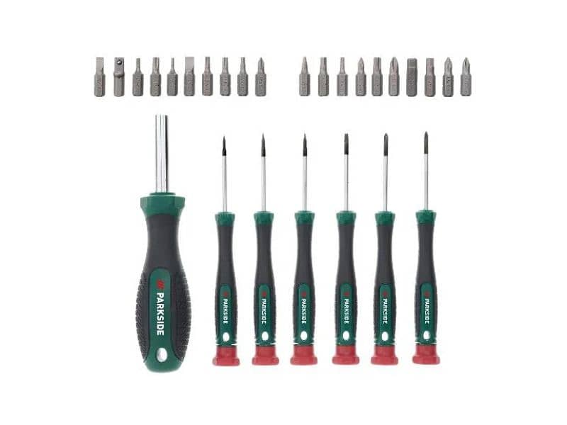 parkside مجموعة مفكات من 37 قطعة 3