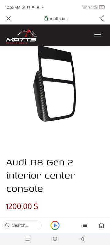 last 12 houres parts for audi r8 2017 to 2022 original price 5800$ 6