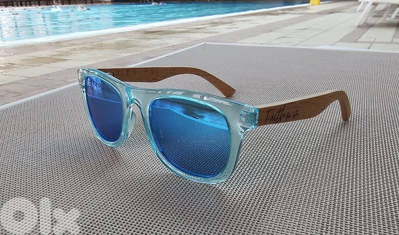 FAITH BRAND  Polarized anti UV rays, wooden Sunglasses for kids 4