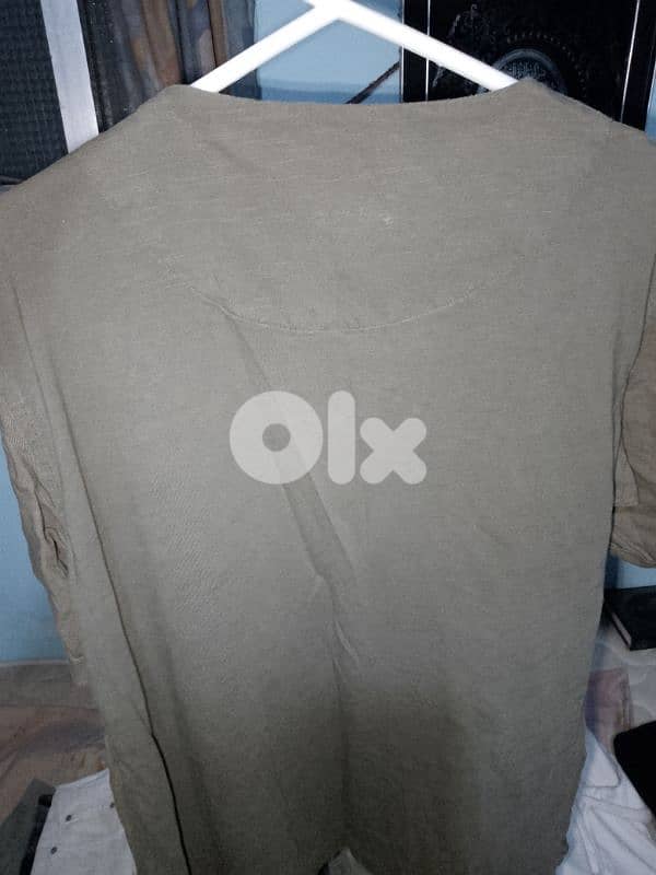 Zara green T-shirt 1