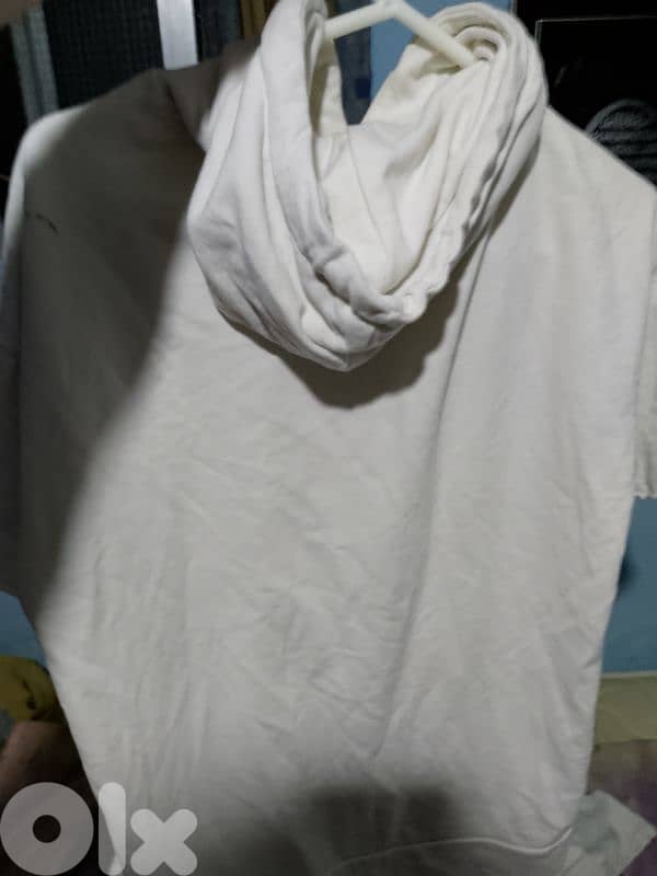 Zara white hoodie. 1