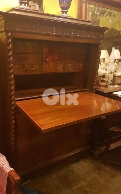 antique french secretary desk 1
