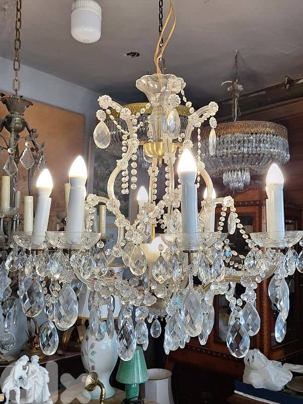 original czech crsytal marie theresa chandelier 1