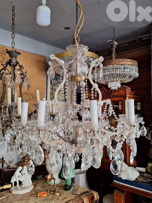 original czech crsytal marie theresa chandelier 5