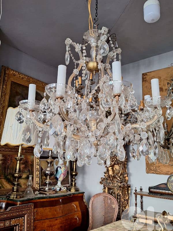 original czech crsytal marie theresa chandelier 6