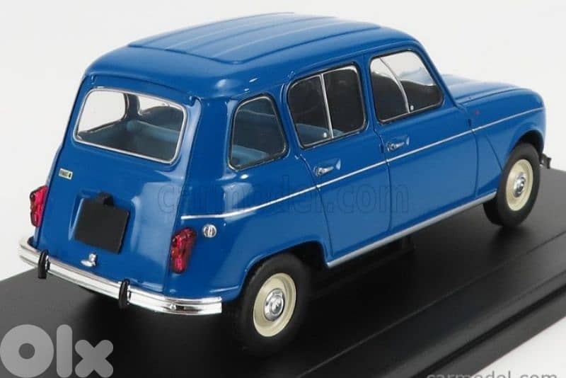 Renault R4L 1964 diecast car model 1;24 2