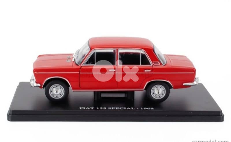 Fiat 125 (1968) diecast car model 1;24 1