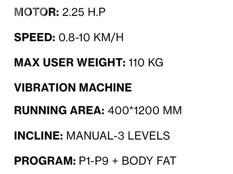 2,25 hp motor vibration massage input aux 1