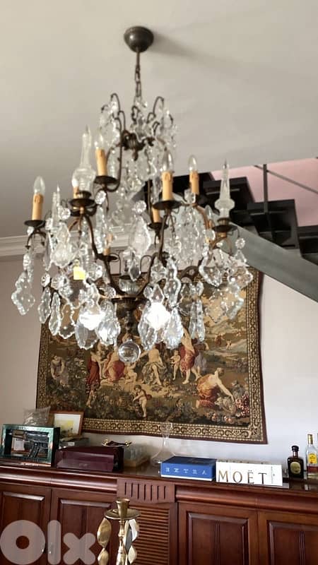 2 Crystal Chandeliers 2